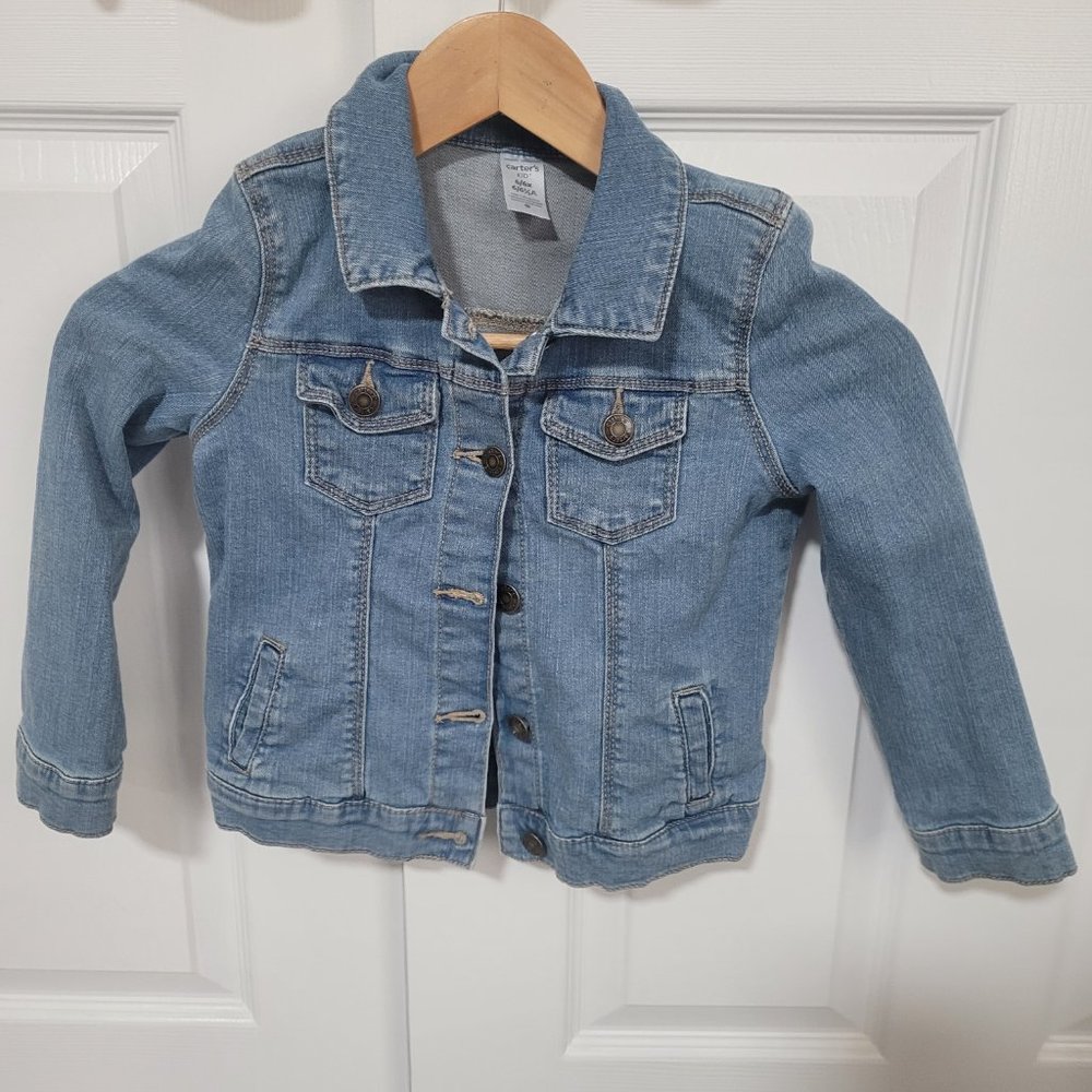 Carter's Jeans coat for girls 6/6x - Picture 4 of 7